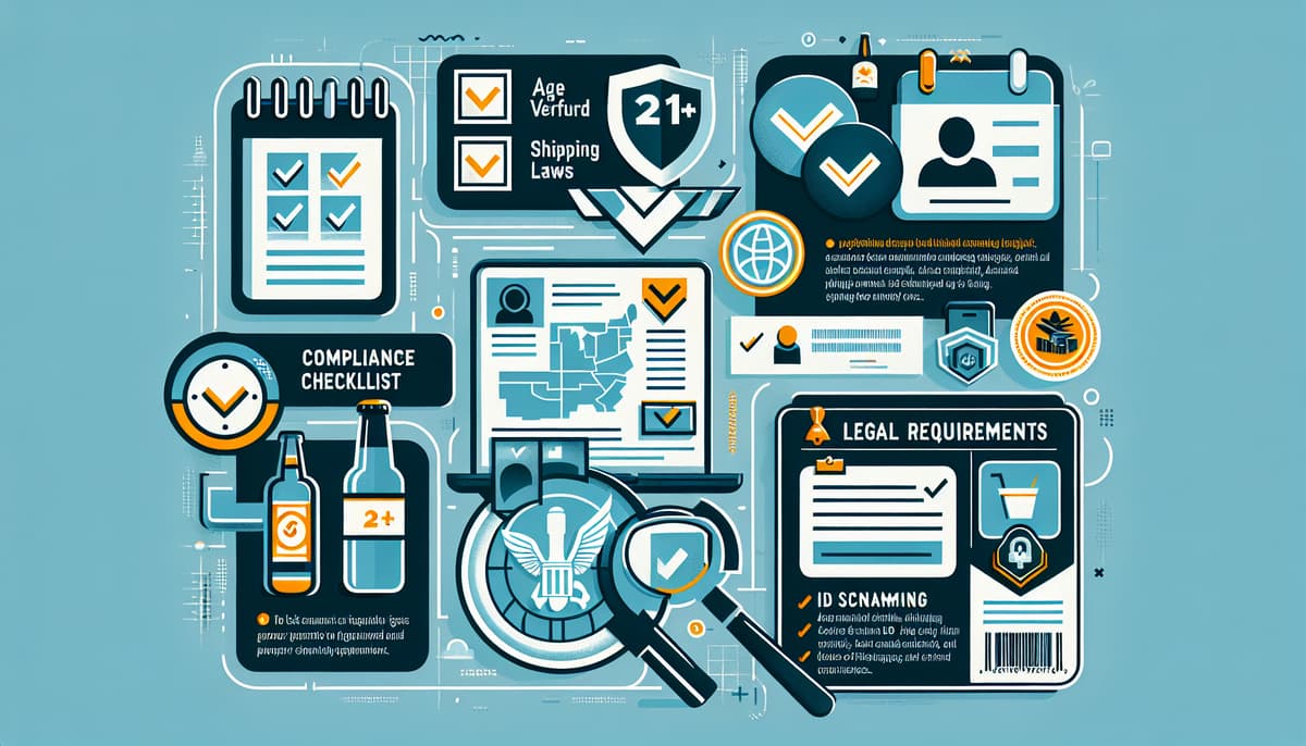 Ecommerce Alcohol Compliance Checklist Age Verification to Shipping Laws