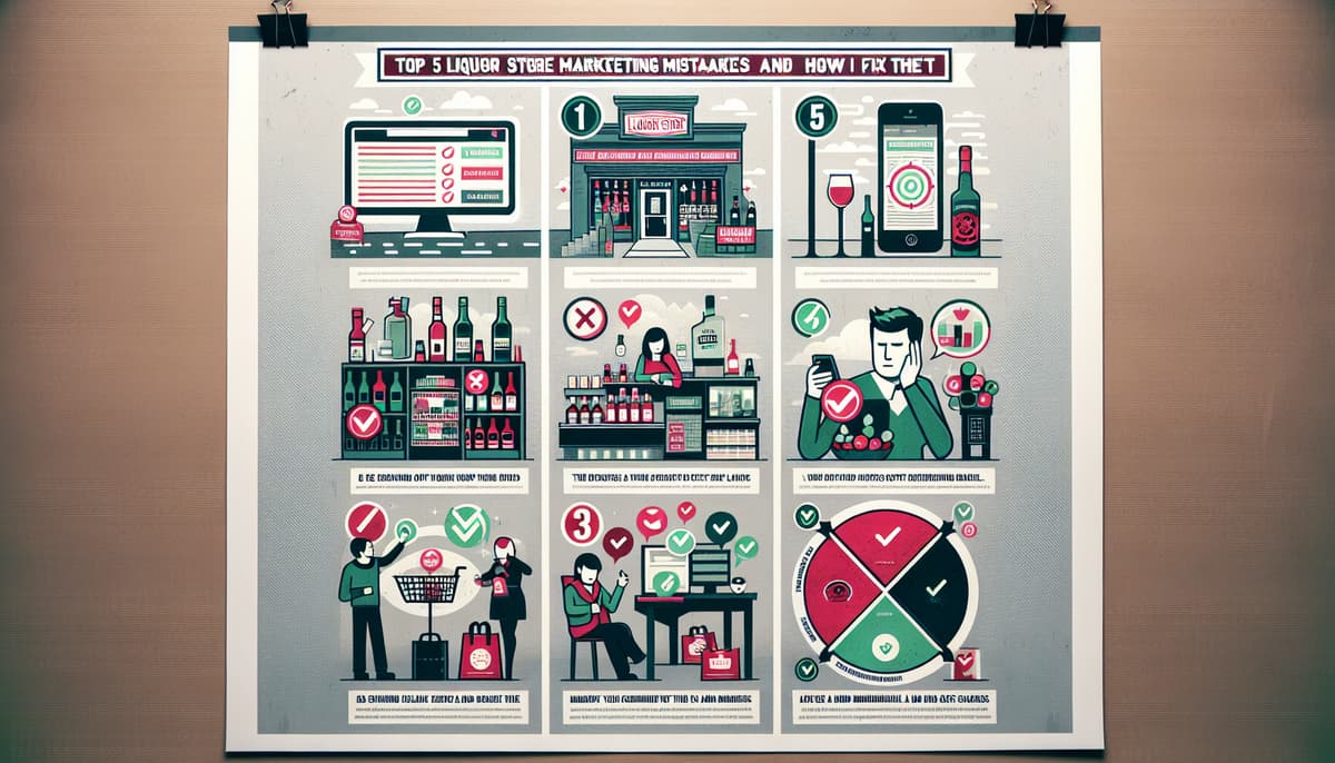 Top 5 Liquor Store Marketing Mistakes and How to Fix Them