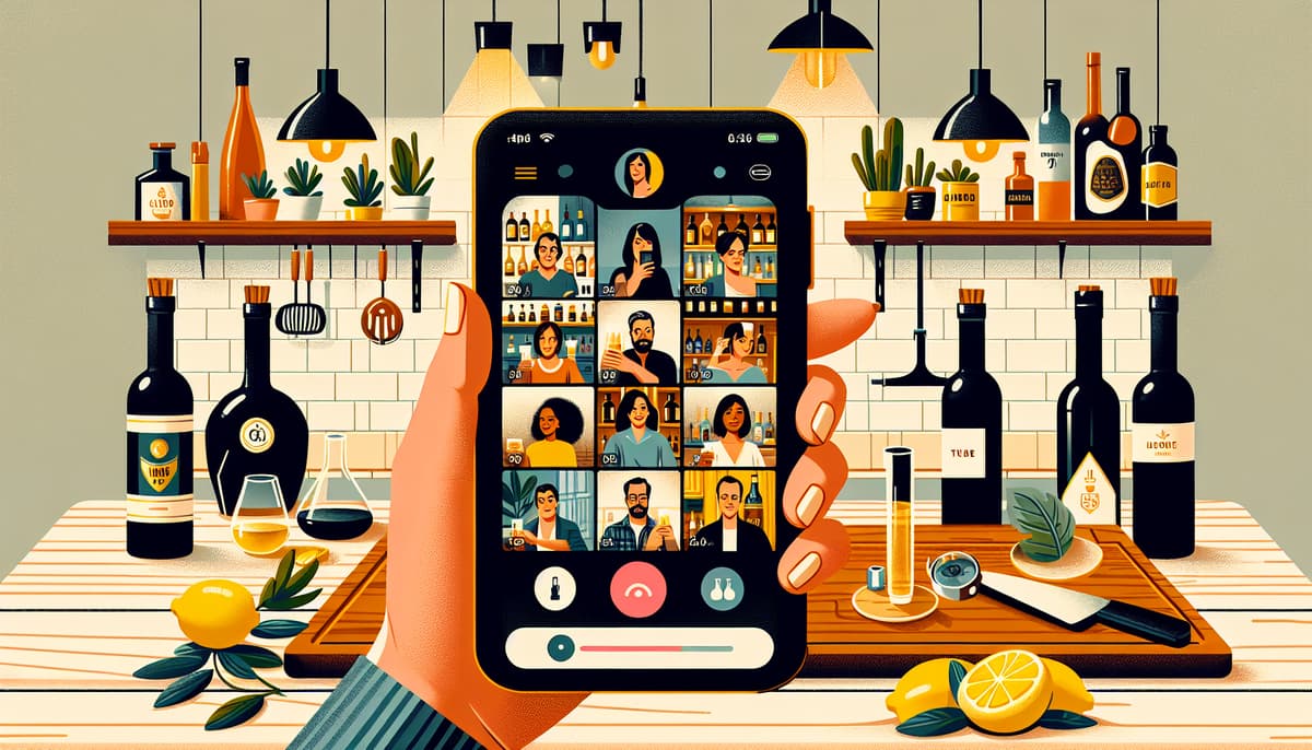 Host a Virtual Tasting with Your Liquor App Made Easy