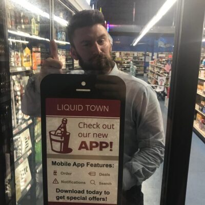 liquor store mobile app and website